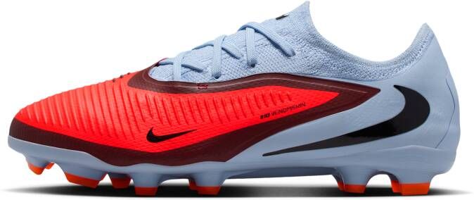 Nike Jr. Phantom 6 Low Pro voetbalschoenen (meerdere ondergronden) Blauw