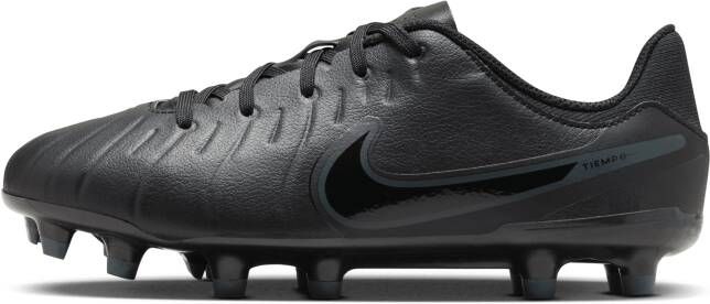 Nike Jr. Tiempo Legend 10 Academy low-top voetbalschoenen voor kleuters kids (meerdere ondergronden) Zwart - Foto 1