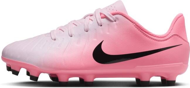 Nike Jr. Tiempo Legend 10 Academy MG Low-top voetbalschoenen voor kleuters kids (meerdere ondergronden) Roze