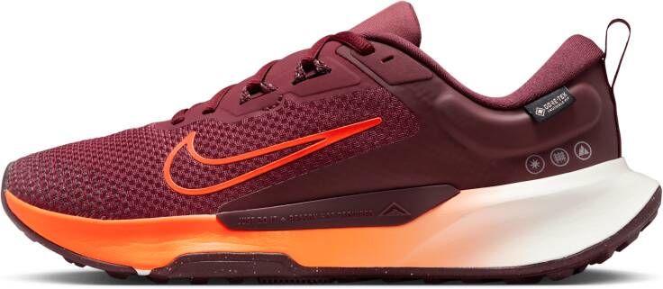 Nike Juniper Trail 2 GORE-TEX waterdichte trailrunningschoenen voor dames Rood