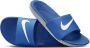 Nike "Synthetische Sliders voor Vrouwen" Blauw Dames - Thumbnail 2