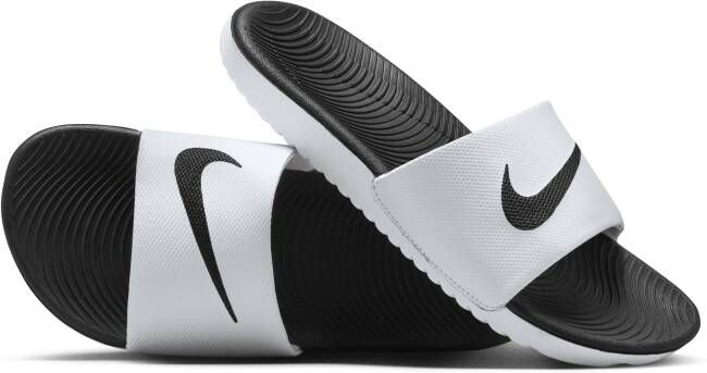 Nike Kawa Slipper kleuters kids Wit