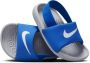 Nike Kawa Slipper voor baby's peuters Blauw - Thumbnail 1