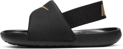 Nike Kawa Slipper voor baby's peuters Zwart - Foto 2