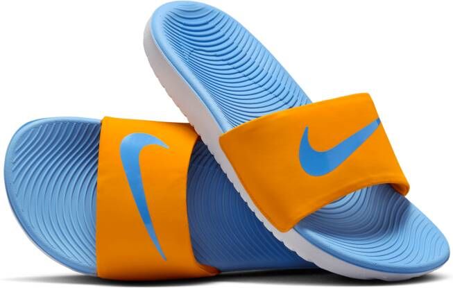Nike Kawa Slippers voor kids Oranje