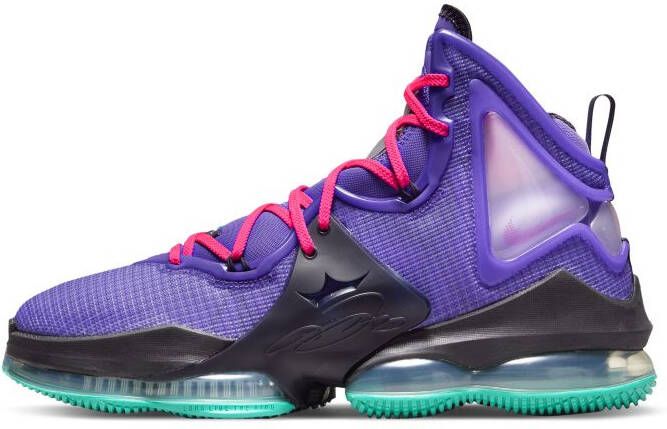 Nike Lebron 19 Low Basketball Shoes Purple - Foto 2
