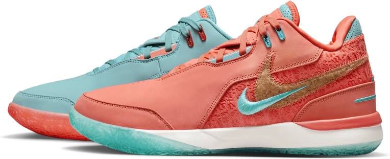 Nike LeBron NXXT Gen AMPD basketbalschoenen Blauw - Foto 2