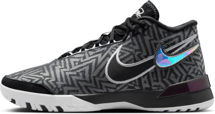 Nike LeBron Heren Schoenen Zwart Maat: 42.5 Mesh Synthetisch Foot Locker