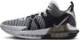 Nike Lebron Witness 7 Knight White Metallic Silver-Black - Thumbnail 1