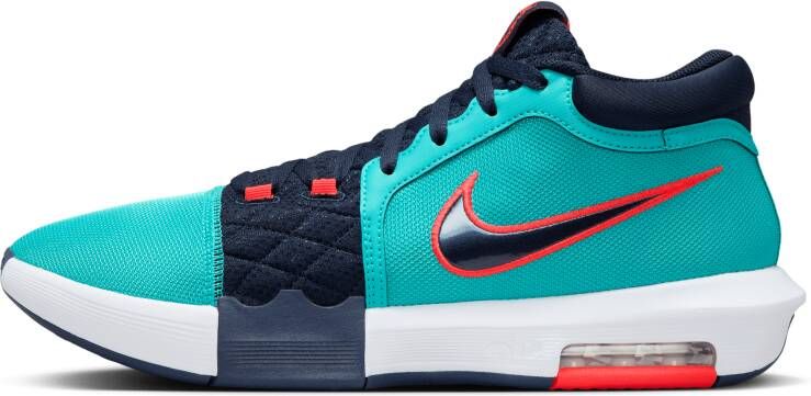 Nike LeBron Heren Schoenen Groen Maat: 42.5 Leer Foot Locker