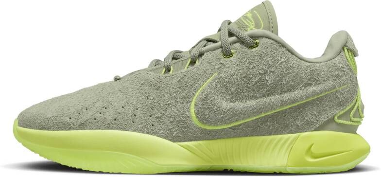 Nike LeBron XXI basketbalschoenen Groen