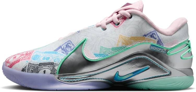 Nike LeBron Heren Schoenen Wit Maat: 42.5 Mesh Synthetisch Foot Locker