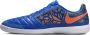 Nike Lunar Gato II Zaalvoetbalschoenen (IN) Blauw Oranje Wit - Thumbnail 1