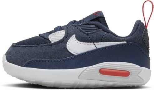 Nike Max 90 Crib Bootie voor baby's Blauw