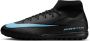 Nike Mercurial Superfly 10 Academy high-top voetbalschoenen (turf) Zwart - Thumbnail 1