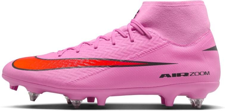 Nike Mercurial Superfly 10 Academy SG-Pro high top voetbalschoenen Roze