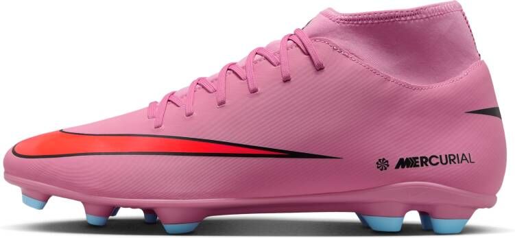 Nike Mercurial Superfly 10 Club high-top voetbalschoenen (meerdere ondergronden) Roze