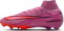 Nike Mercurial Superfly 10 Elite high top voetbalschoenen (stevige ondergrond) Roze - Thumbnail 1