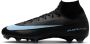 Nike Mercurial Superfly 10 Pro high-top voetbalschoenen (stevige ondergrond) Zwart - Thumbnail 1