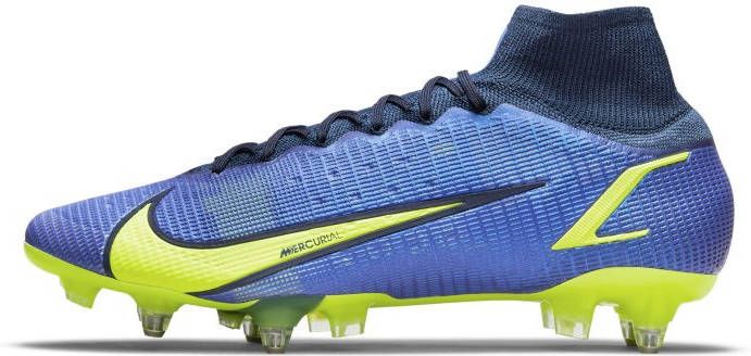 Nike Mercurial Superfly 8 Elite SG Pro AC Voetbalschoen(zachte ondergrond) Blauw - Foto 2