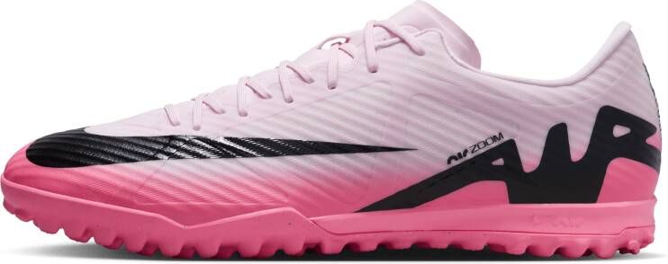 Nike Mercurial Vapor 15 Academy low- top voetbalschoenen (turf) Roze