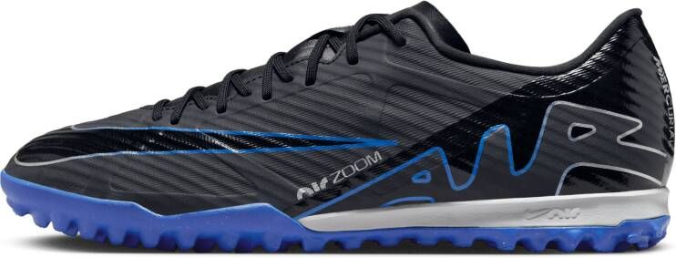 Nike Mercurial Vapor 15 Academy low- top voetbalschoenen (turf) Zwart