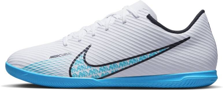 Nike Mercurial Vapor 15 Club low -top zaalvoetbalschoenen Wit