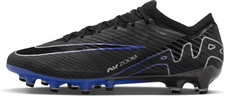 Nike Mercurial Vapor 15 Elite low-top voetbalschoen (kunstgras) Zwart