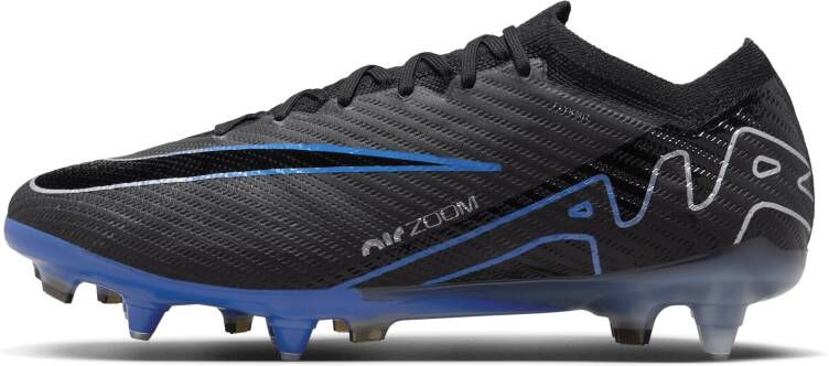 Nike Zoom Mercurial Vapor 15 Elite IJzeren-Nop Voetbalschoenen (SG) Anti-Clog Zwart Blauw