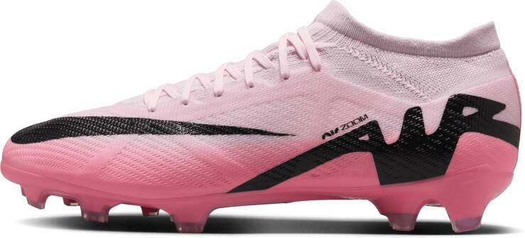 Nike Mercurial Vapor 15 Pro low top voetbalschoenen (stevige ondergronden) Roze