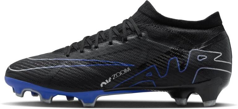 Nike Mercurial Vapor 15 Pro low top voetbalschoenen (stevige ondergrond) Zwart