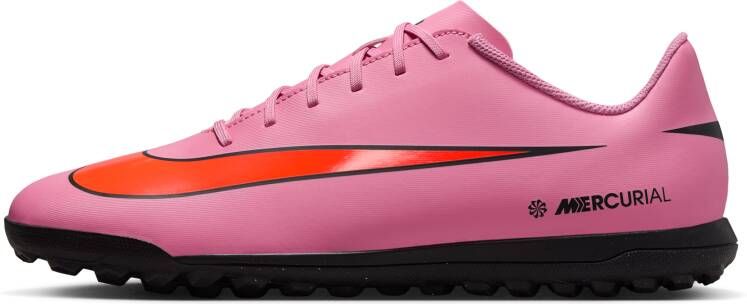 Nike Mercurial Vapor 16 Club low-top voetbalschoenen (turf) Roze