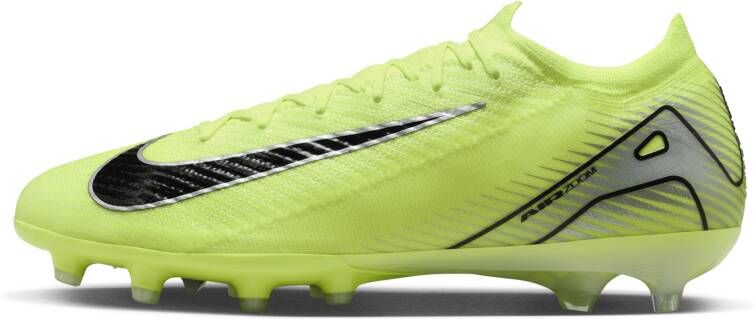 Nike Zoom Mercurial Vapor 16 Elite Kunstgras Voetbalschoenen (AG) Neongeel Zwart Zilver