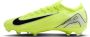 Nike Zoom Mercurial Vapor 16 Pro Gras Voetbalschoenen (FG) Neongeel Zwart Zilver - Thumbnail 1