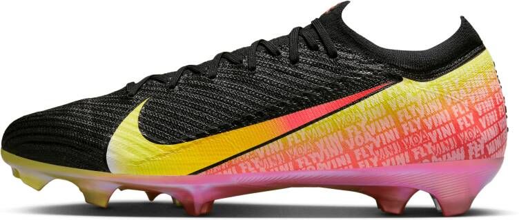 Nike Mercurial Vapor 16 Elite 'Vini Jr.' Low top voetbalschoenen (stevige ondergronden) Zwart