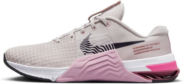 Nike Metcon 8 Trainingsschoenen voor dames Roze