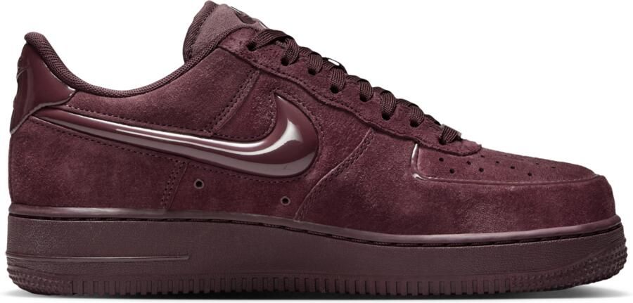 Nike Lage Sneakers Air Force 1 Low '07 Burgundy Crush - Foto 3