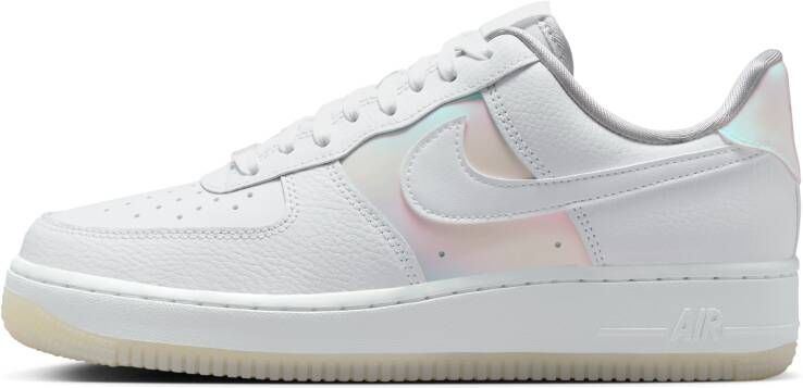 Nike Air Force Sneakers Dames Wit Mesh Synthetisch - Foto 4
