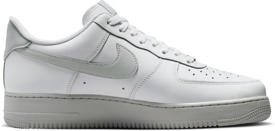 Nike Air Force Sneakers Heren Wit Mesh Synthetisch - Foto 3