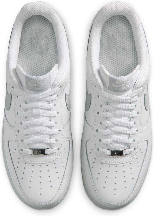 Nike Air Force Sneakers Heren Wit Mesh Synthetisch - Foto 2