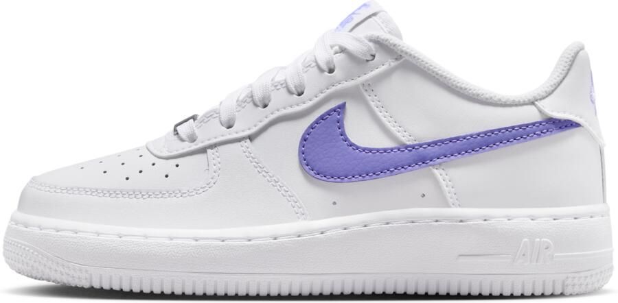 Nike Air Force Kindersneakers Wit Mesh Synthetisch