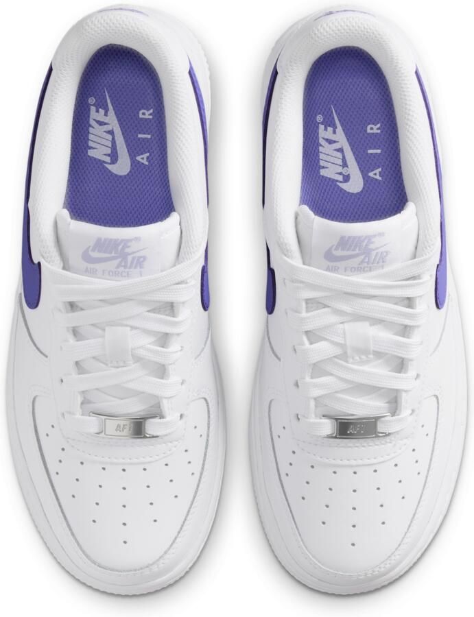 Nike Air Force Kindersneakers Wit Mesh Synthetisch - Foto 2