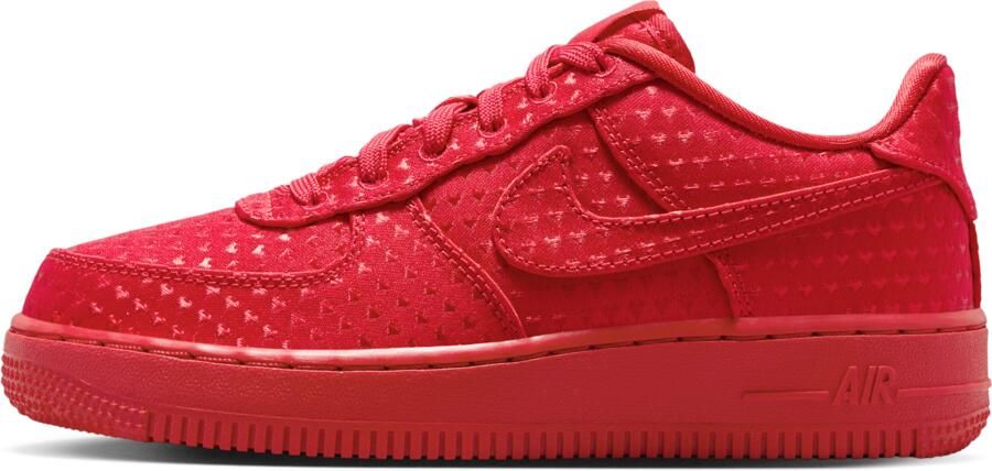 Nike Air Force 1 kinderschoenen Rood