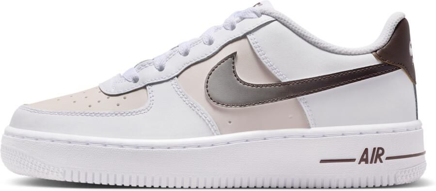 Nike Air Force Kindersneakers Wit Mesh Synthetisch