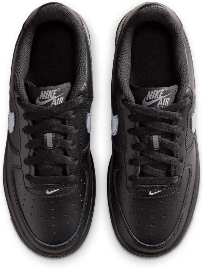 Nike Air Force 1 kinderschoenen Zwart