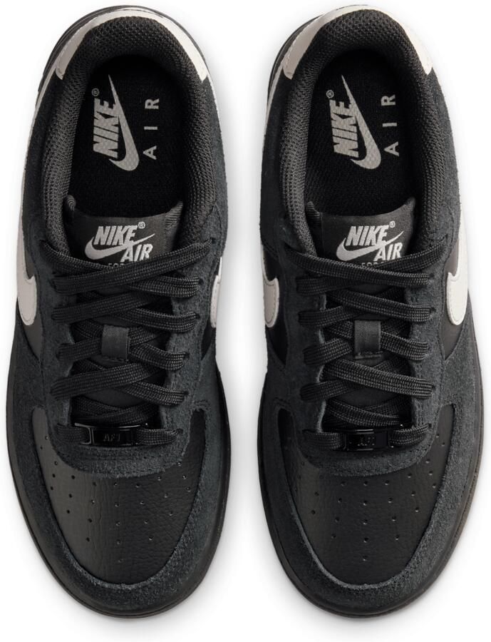 Nike Air Force Kindersneakers Zwart Mesh Synthetisch - Foto 2