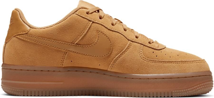 Nike Air Force 1 Lv8 3 (gs) Basketball Schoenen wheat wheat gum light brown maat: 40 beschikbare maaten:36.5 37.5 38.5 39 40 - Foto 4
