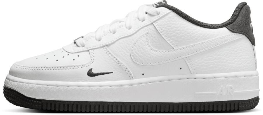 Nike Air Force Unisex Schoenen Wit Maat: 37.5 Mesh Synthetisch Foot Locker