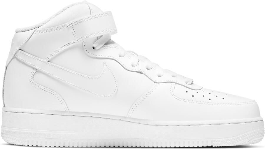 Nike Air Force 1 Mid basisschool Schoenen White Leer Textil Foot Locker - Foto 13