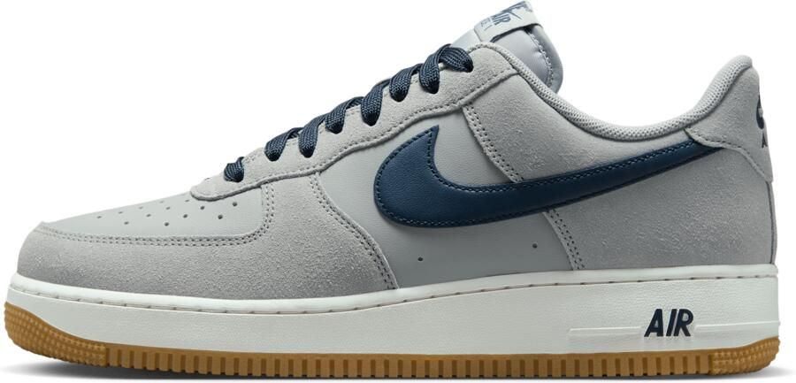 Nike Air Force Heren Schoenen Grijs Maat: 42.5 Mesh Synthetisch Foot Locker